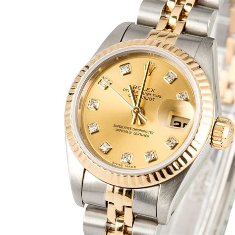 rolex ladies datejust watch 79173 serial number y653969|rolex 69173 diamond dial.